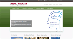 Desktop Screenshot of healthsouthlasvegas.com